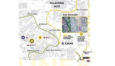 En marzo comenzará la última fase de ampliación de la línea 3 de Metro de Madrid 